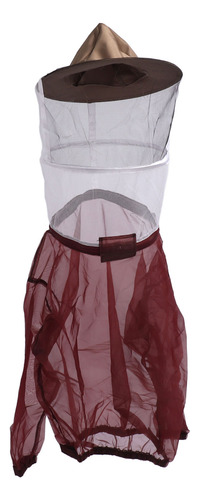 Sombrero De Apicultor De Nailon Con Protector Solar Y Malla