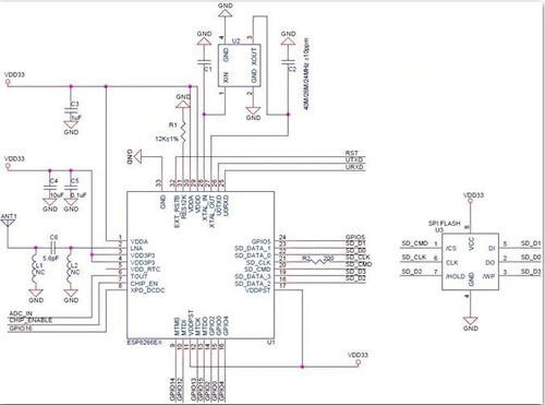 Imagen 2 de 9 de Modulo Wifi Esp8266 Esp-12f 4m Flash Iot