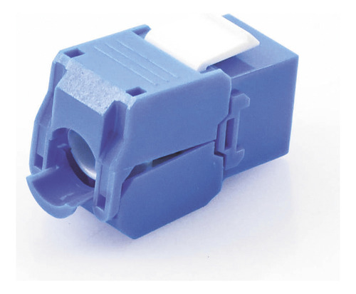 3 Módulos Linkedpro Jack Keystone Cat6 Azul Lp-kj-610-ttbu