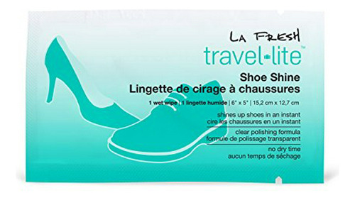 Cuidado De Zapatos - La Fresh Travel Lite Pre-moistened Shoe