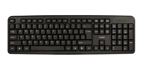 Teclado Con Cable Pc Usb Noga Net Nkb-78011 Notebook Español