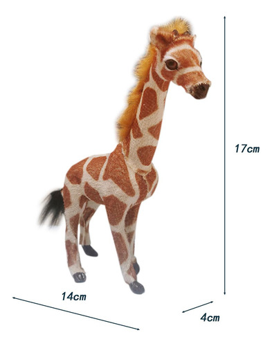 Figura De Jirafa De Juguete De Peluche, Estatuas De Jirafas,