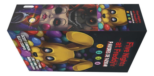 Box Pavores De Fazbear: Five Nights At Freddy's - Vols. 1-4, Mergulho Na Escuridão & Caçador & Hora De Acordar & Chegue Mais Perto (coleção Completa Dos Contos De Terror De Fnaf) Português Capa Comum