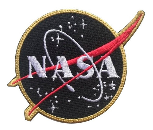 Parche Bordado Nasa Negro, Logo Nasa, Space Suttle Mission