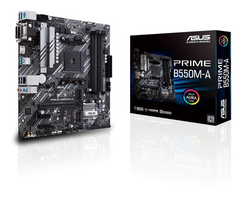 Motherboard Asus Prime B550m-a Am4 Vga Dvi Hdmi