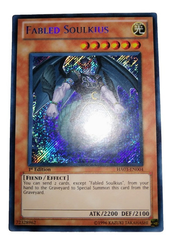 Yugioh - Fabled Soulkius Ha03-en004 Secreto