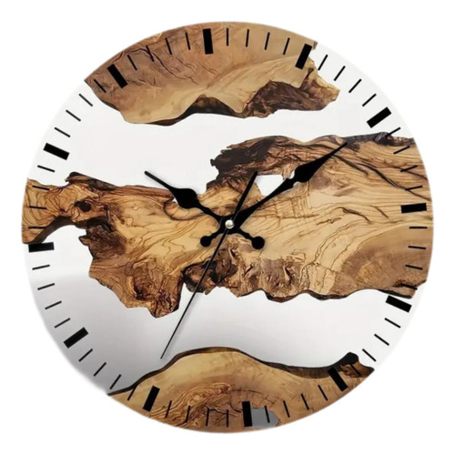 Reloj De Pared Reloj De Pared Redondo Silencioso Estilo A