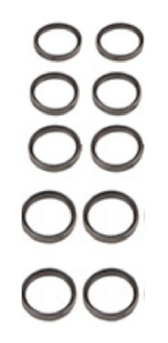 Kit De 10 Borrachas De Vedação Aquecedor Solar Piscina