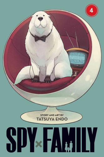 Spy X Family Vol. 4, De Endo, Tatsuya. Serie Spy×family, Vol. 4. Editorial Viz Media Llc, Tapa Blanda En Inglés, 2021