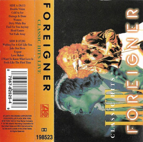 Foreigner - Classic Hits Live