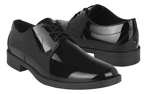 Zapatos Caballero Stylo Charol Negro 3000