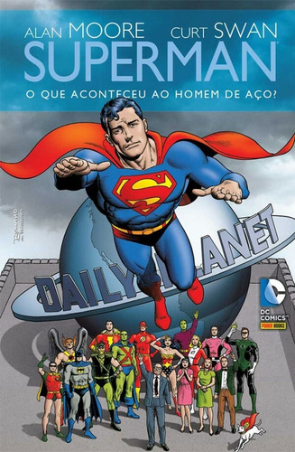 Superman: O Que Aconteceu ao Homem de Aço?, de Moore, Alan. Editora Panini Brasil LTDA, capa dura em português, 2019