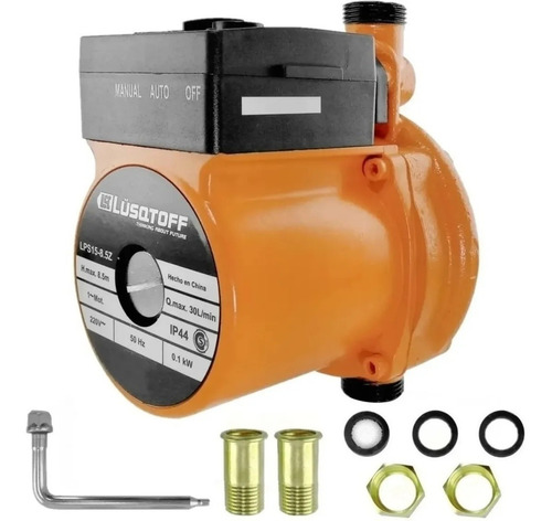 Imagen 10 de 10 de Bomba Presurizadora Elevadora De Presion 2 Baños Lusqtoff