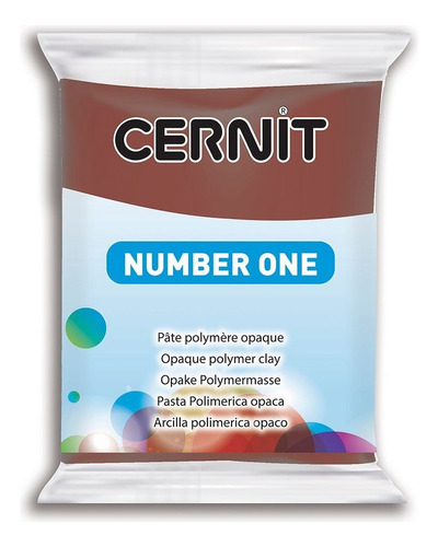 Cernit Number One Arcilla Polimérica 56 G Colores A Elección Color Marrón