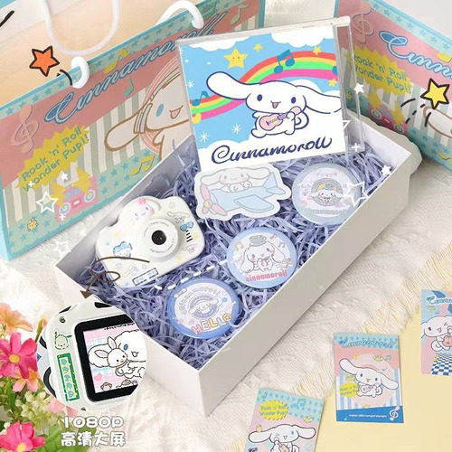 Cámara Infantil Sanrio Pochacco Kuromi Cinnamoroll Diy