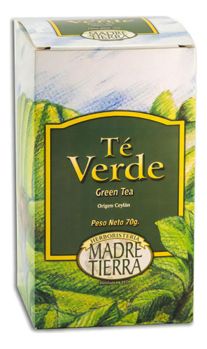 Te Verde Ceylan Madre Tierra 70g