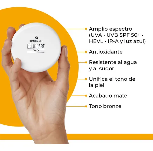 Heliocare 360° Compacto Of Bronce - Cantabria Labs 10 Gr