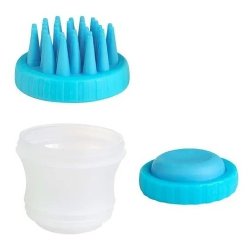 Imagen 2 de 4 de Cepillo De Silicona Gentle Dog Washer Para Perros Y Gatos