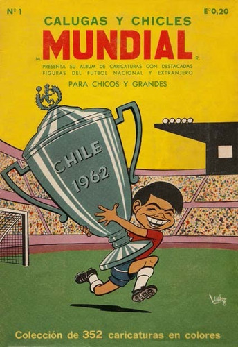 Album Mundial 1962 - 352 Formato Impreso