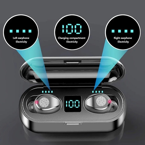 Fone De Ouvido Bluetooth F9 Som Surround 8d