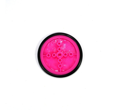  Rueda De Plástico De 41mm Para Motorreductor Pololu Rosa 