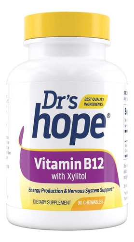 Vitamina B12 90 Caps Dr S Hope - U - Unidad A $2002