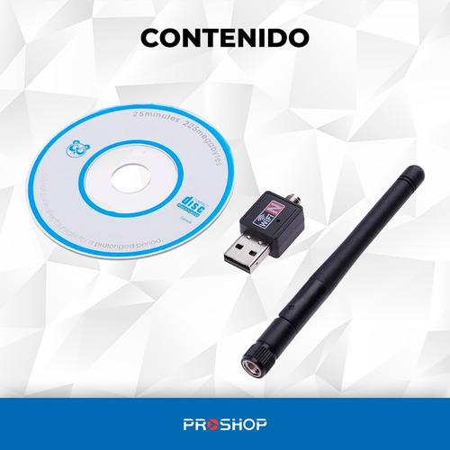 Imagen 10 de 10 de Adaptador Antena Usb Wifi Mini St-wi1 150 Mbps Plug & Play