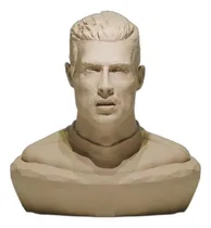 Comprar Busto Ronaldo Cr7 - El Ícono Del Fútbol En Casa