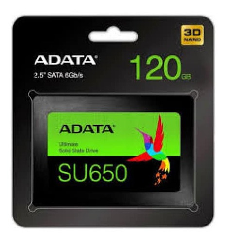 Disco Solido Adata Su650 120 Gb 2.5 Sata 3.0 6 Gb/s Pc Lapto