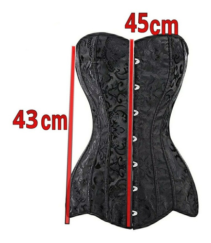 Corset Victoriano Talle Largo