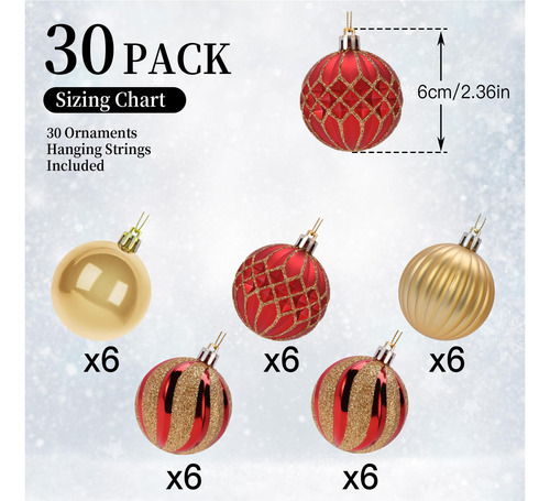 Bolas Navideñas 60mm Inastillables Decorativas Y Coloridas -