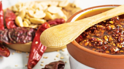 Imagen 5 de 5 de Salsa Macha Artesanal Chile Simojovel Y Cacahuate 2 Pzas