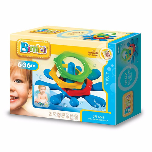 Bimbi Splash Para Bebes Para Jugar En El Agua - Color Multicolor