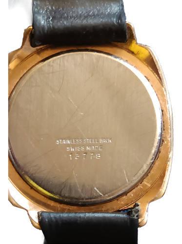Reloj Mecánico Vintage Enchapado Oro Renis 17 Rubis Suizo (Usado)