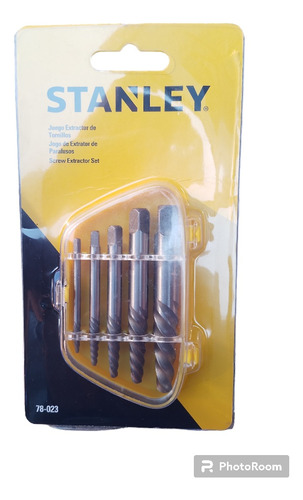 Extractor De Tornillos Partidos Stanley 78-023