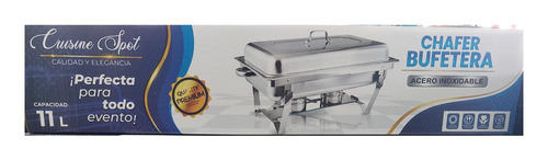 3 Chafer Buffetera Baño Maria Acero Inox Envió Gratis