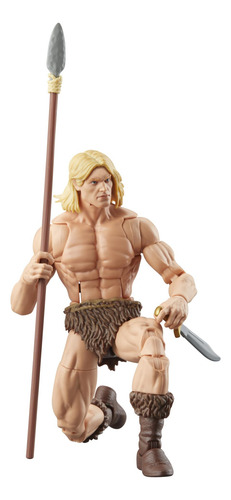 Boneco De Ação Marvel Legends Series Ka-zar 15cm Com Acessór