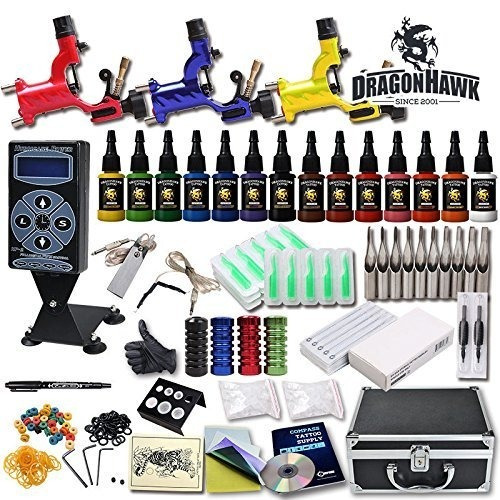 Kit De Tatuaje Profesional Completo 3 Top