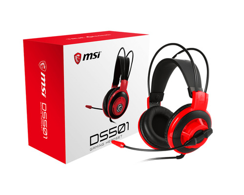 Audífonos Con Micrófono Msi Gaming Ds501, 3.5mm Color /vc