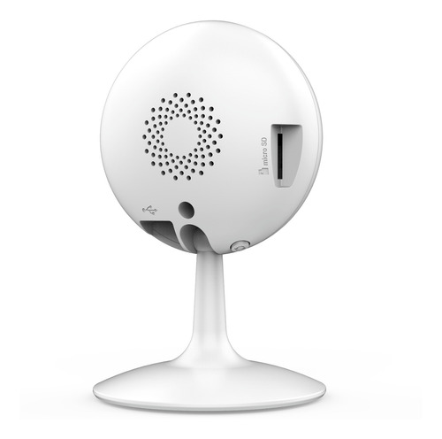 Imagen 3 de 3 de Cámara de seguridad Ezviz C1C 720p con resolución de 1MP visión nocturna incluida blanca