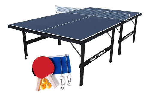 Ping Pong Tênis De Mesa Athenas Oficial  Raquetes Rede Bolas