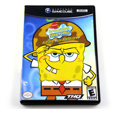 Spongebob Battle For Bikini Bottom Origin. Nintendo Gamecube