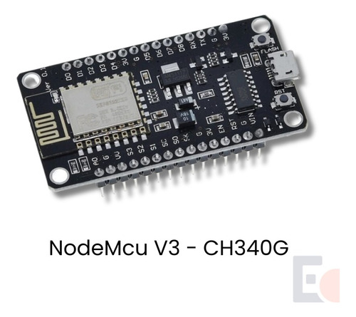 Nodemcu V3 Ch340 Esp8266 Board Desarrollo Iot Wifi Arduino