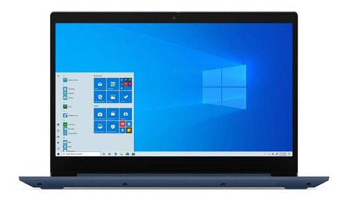 Imagen 2 de 7 de Laptop Lenovo IdeaPad 15IML05 abyss blue táctil 15.6", Intel Core i3 10110U 8GB de RAM 256GB SSD, Intel UHD Graphics 620 1366x768px Windows 10 Home