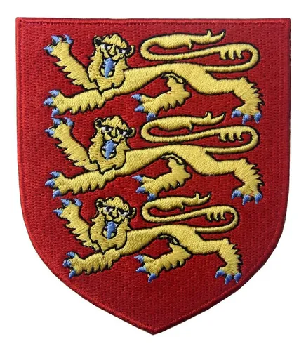Escudo De Armas Real De Inglaterra, Emblema Bordado, Escudo 