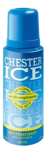 Desodorante Antitranspirante Chester Ice X 177 Ml