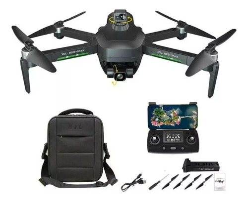 Drone Xil 193 Max Plegable Con Gps Camara 4k