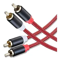 Comprar Cable Rca 3 Pies, 2rca Macho A 2-rca Macho Cable De Audio Es
