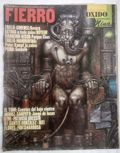 Ministerio - Comic Original Completo Fierro 80's  - Leer