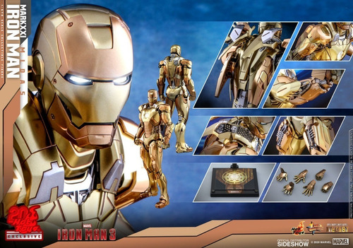 Hot Toys Iron Man Midas 21 Ironman Diecast Nuevo 1/6 Fpx